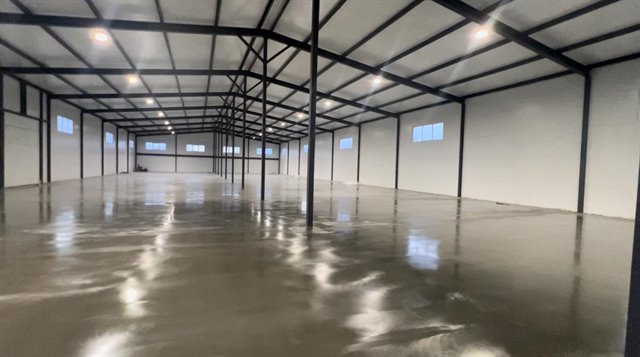 Аренда теплого ангара от 720 м² до 1440 м² на земельном участке 11,5 га