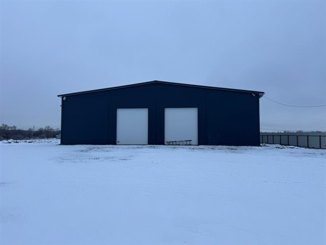 Аренда теплого ангара от 720 м² до 1440 м² на земельном участке 11,5 га