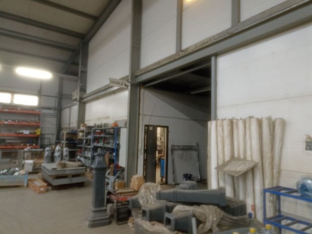 Аренда отапливаемого помещения под склад-производство от 1400 м² до 2800 м²  с кран-балкой на 5 т