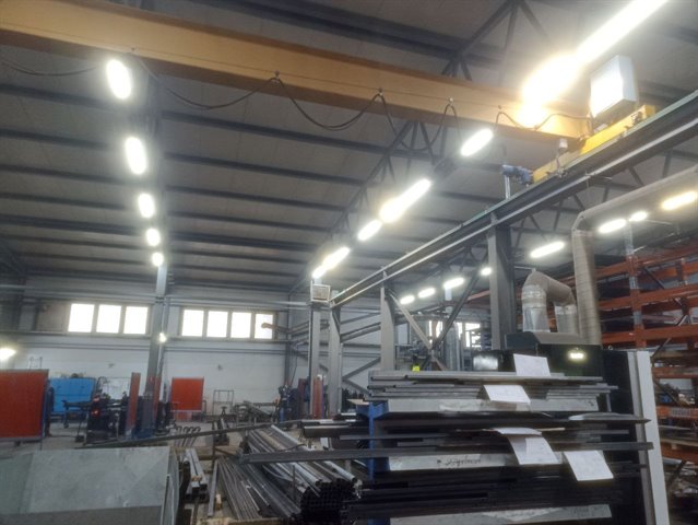 Аренда отапливаемого помещения под склад-производство от 1400 м² до 2800 м²  с кран-балкой на 5 т