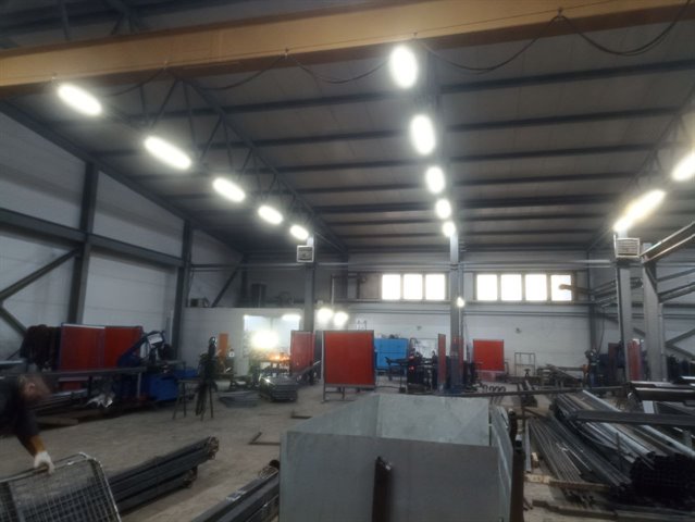 Аренда отапливаемого помещения под склад-производство от 1400 м² до 2800 м²  с кран-балкой на 5 т