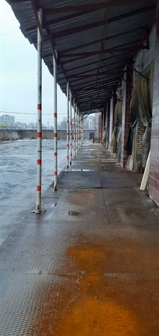 Аренда теплого склада 1700 кв.м с пандусом, близость КАД
