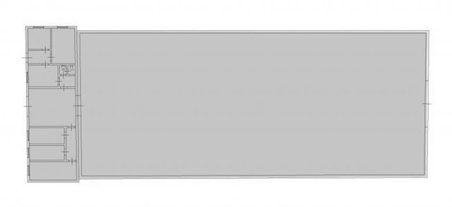 Неотапливаемый ангар под склад, производство - 1126 м2