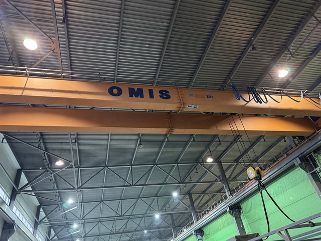 Аренда отапливаемого цеха 1800 м² с двумя кран-балками на 20 т