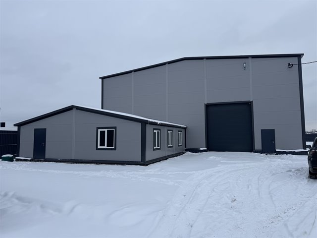 Продажа цеха 1000 м² с кран-балкой 5 тонн возле КАД