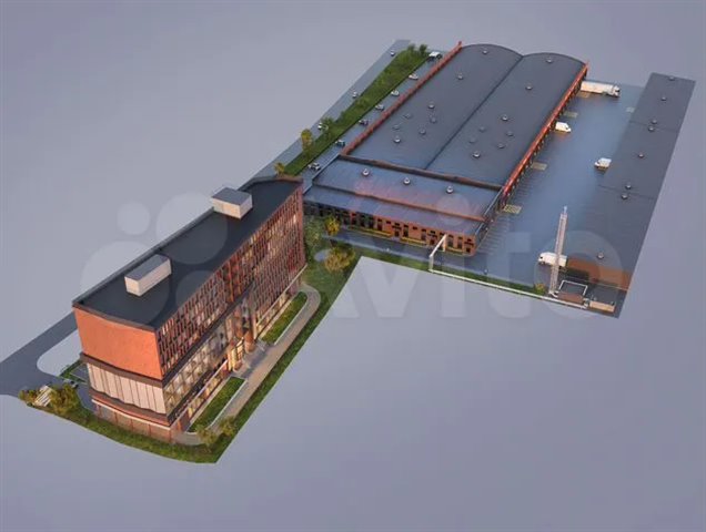 Продажа земельного участка с проектом под бизнес-центр 7533 м² в центре Санкт-Петербурга