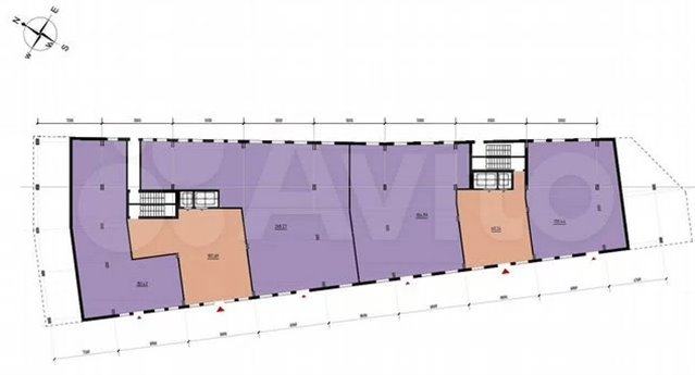 Продажа земельного участка с проектом под бизнес-центр 7533 м² в центре Санкт-Петербурга