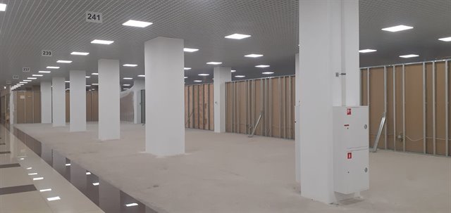 Аренда торговых помещений от 60 до 5 000 кв.м. в БЦ «Богатырь»