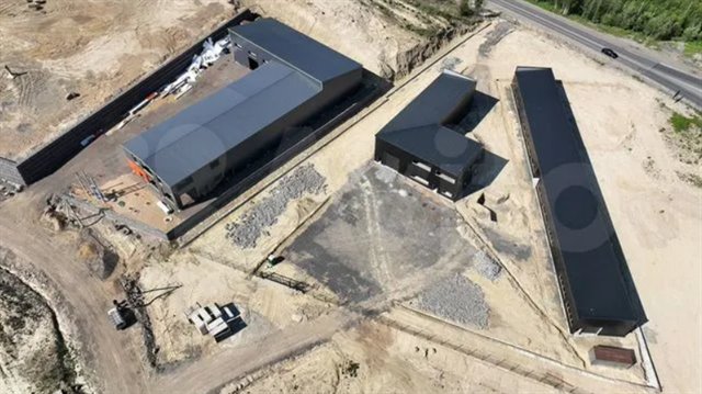 Продажа нового ангара 1500 м² на земельном участке 30 соток