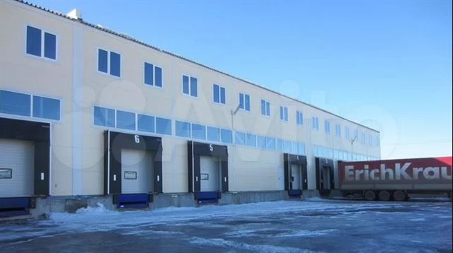 Аренда отапливаемого помещение под склад-производство 999 м² с 3 доками