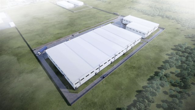 Аренда нового склада класса Б+ от 1400 м² до 6500 м² с пандусом возле КАДа