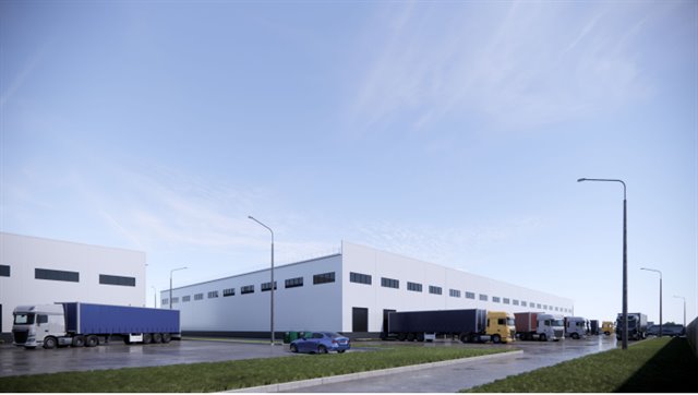 Аренда нового склада класса Б+ от 1400 м² до 6500 м² с пандусом возле КАДа