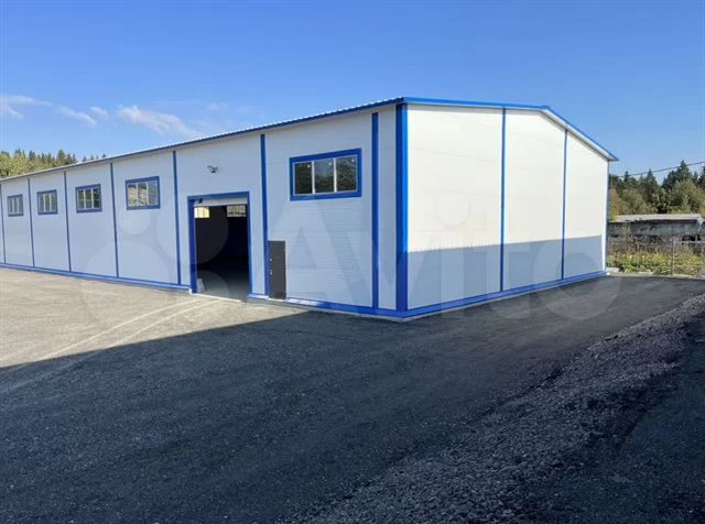 Аренда утепленного ангара 870 м²