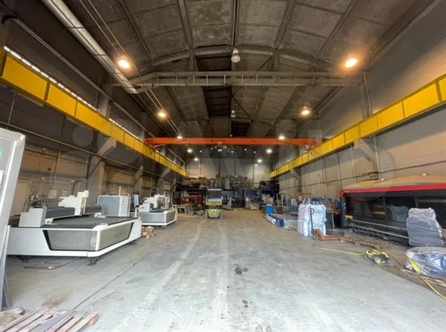 Аренда помещения под склад-производство 2390 м² с кран-балкой на 5 т