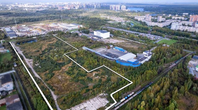 Продажа земельного участка 7,8 га под производство, склад, логистический центр