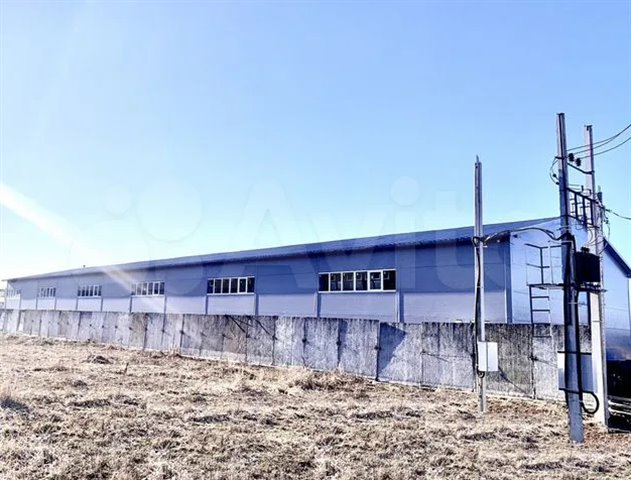 Продажа нового склада 1080 м² на земельном участке 2000 м²