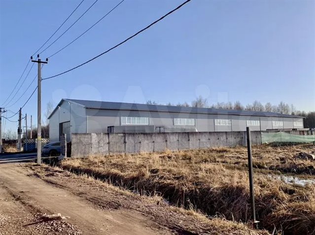 Продажа нового склада 1080 м² на земельном участке 2000 м²