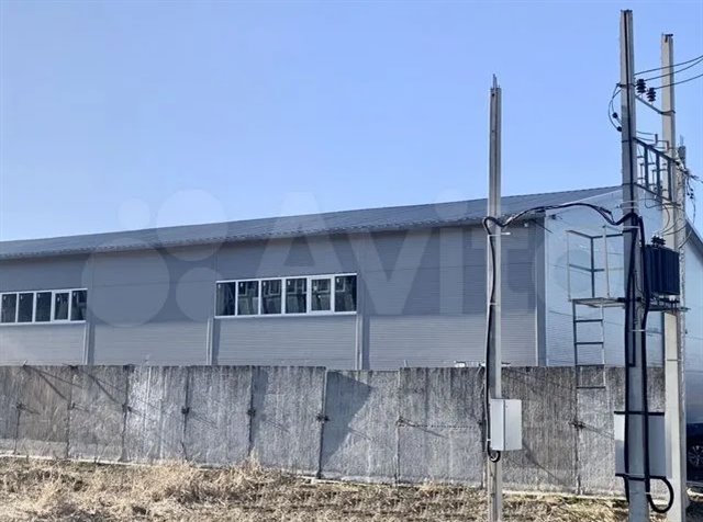 Продажа нового склада 1080 м² на земельном участке 2000 м²
