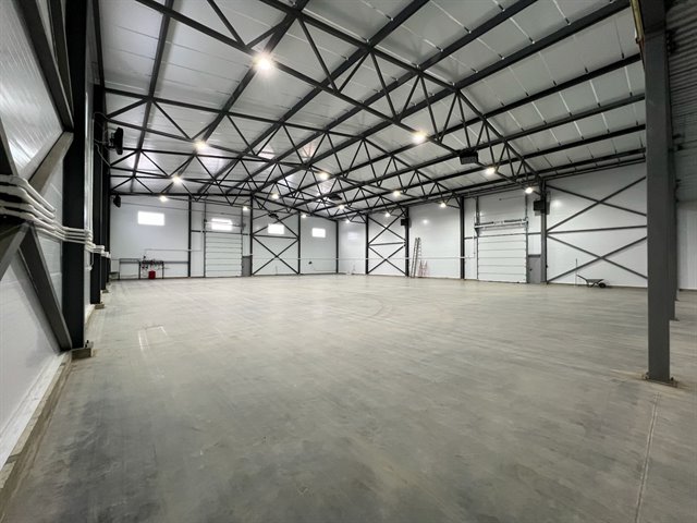 Аренда отапливаемого ангара 1282 м² под склад-производство