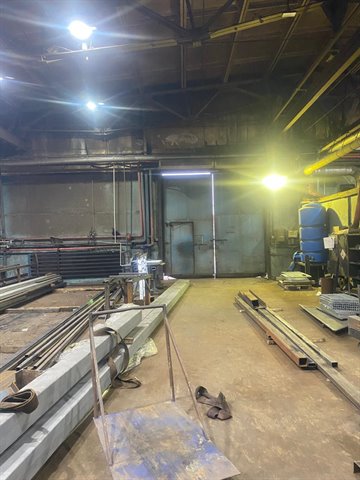 Аренда помещения под склад-производство 1000 м² с кран-балкой на 3 т