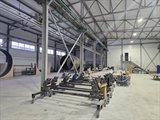 Аренда отапливаемого ангара 1100 м² с двумя кран-балками на 5 т