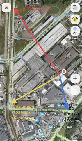 Аренда помещения 1600 м² под склад-производство с офисом