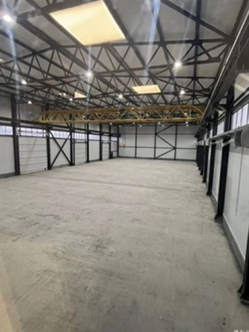 Аренда отапливаемого производственного помещения 1500 м² c кран-балкой на 10 т