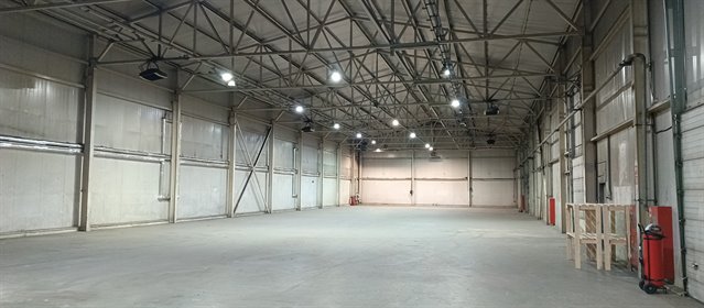 Аренда отапливаемого склада с пандусом 1660 м² в центре города