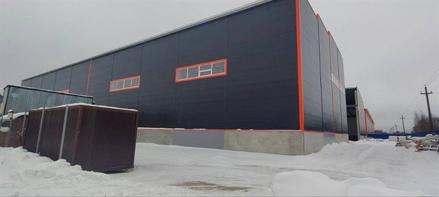 Аренда цеха от 1500 м² до 4500 м² с кран-балками на 10 тонн на участке 1 га