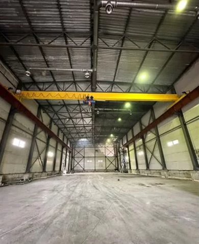 Аренда производственно-складского помещения класса А 1500 м² с кран-балкой на 10 т