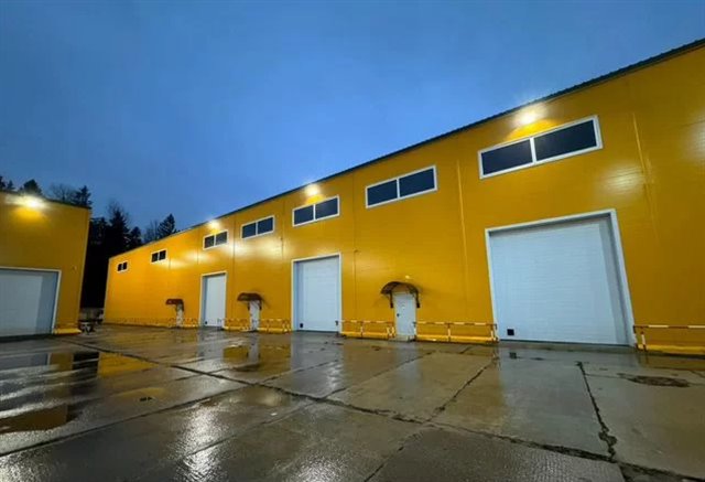Аренда отапливаемых производственно-складских помещений 1164 м² и 1174 м² рядом с КАД