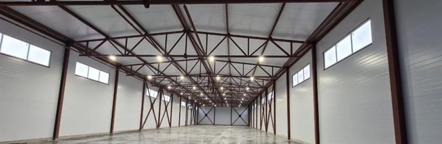 Аренда отапливаемого помещения под склад-производство 1300 м² с офисом